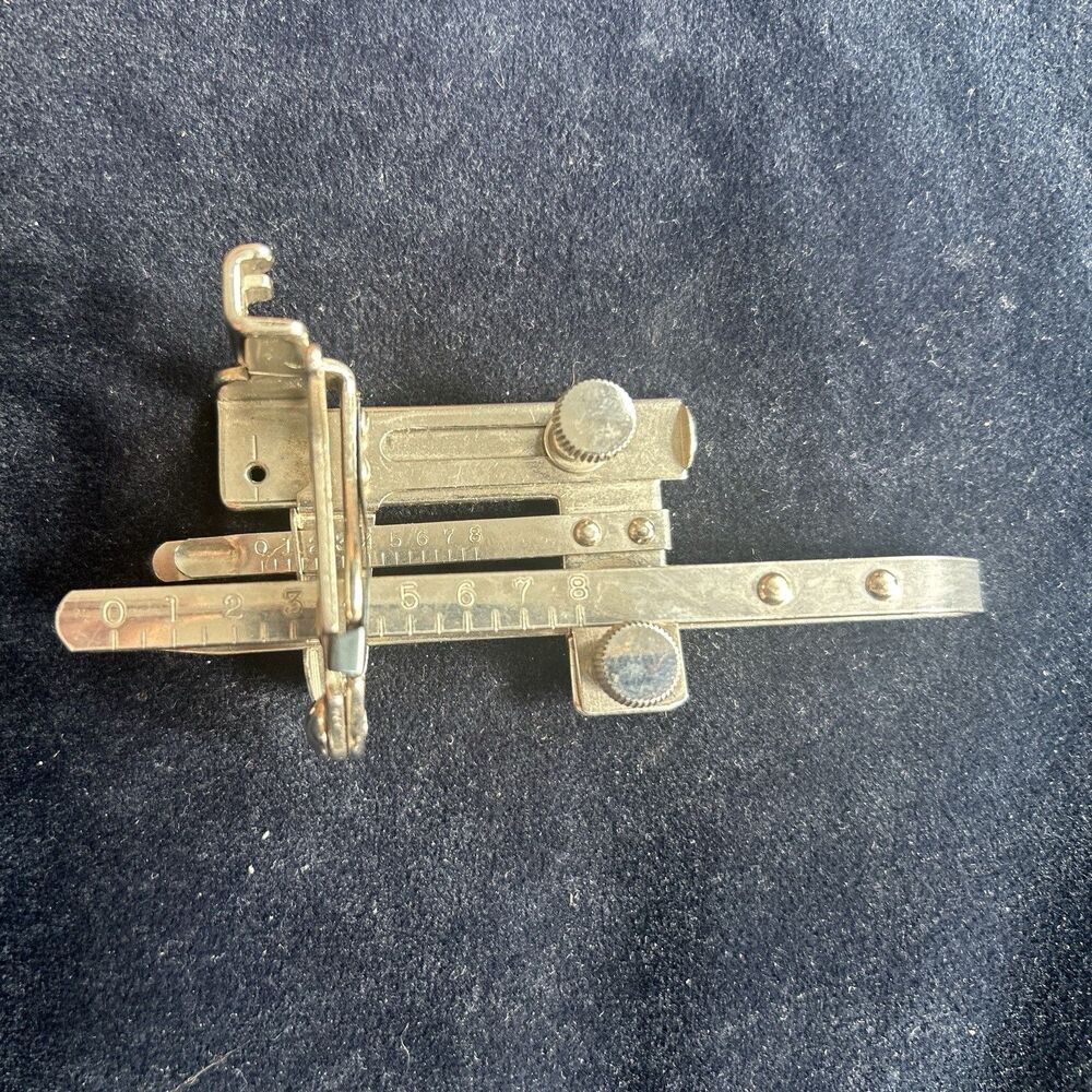 Vintage Singer Sewing Machine Tucker Attachment # 36583 Low Shank